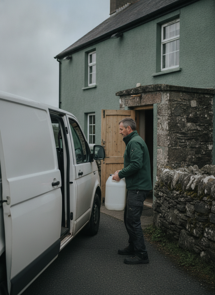 Samphire Group delivery to a rural Irish pub